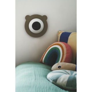 Bruna Bear | Applique murale | Marron