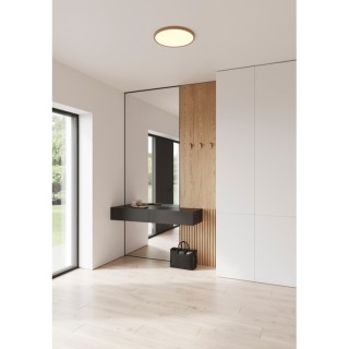 Oja 42 | 2700K | 3-Step | Plafonnier | Feuille de bois
