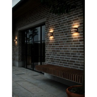 Sibelis | Applique murale | Marron metallise