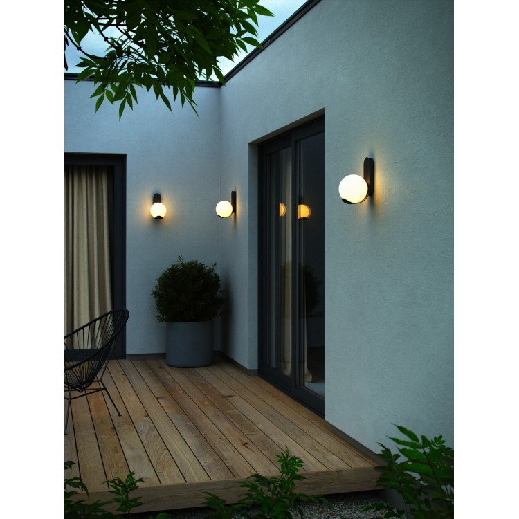 Dalius | Applique murale | Noir