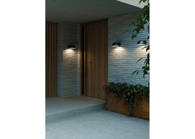 Clarso | Applique murale | Noir