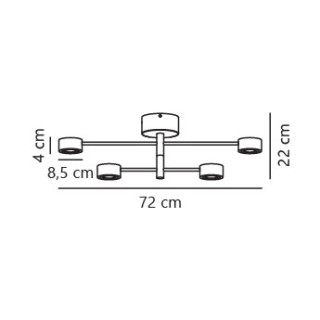 Clyde Flex 4-Rail | Spoterie | Noir