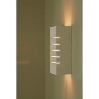 Lancio Square | Applique murale | Blanc