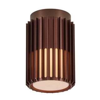Aludra | Plafonnier | Seaside marron metallise