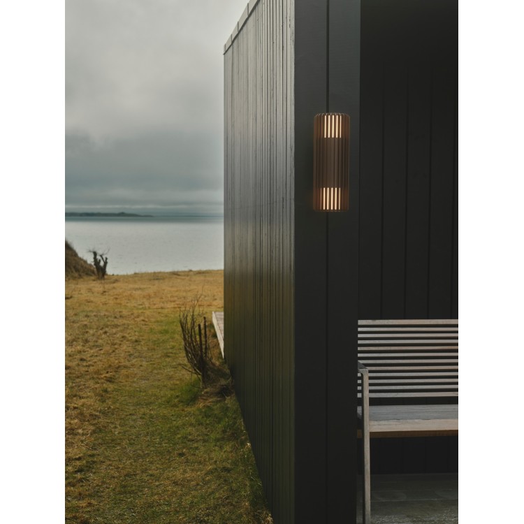 Aludra Double | Applique murale | Seaside marron metallise