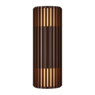 Aludra Double | Applique murale | Seaside marron metallise