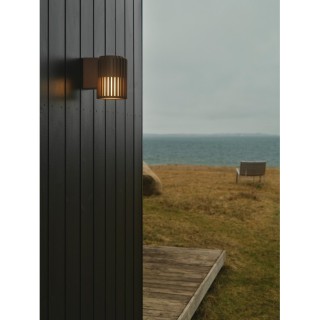 Aludra | Applique murale | Seaside marron metallise