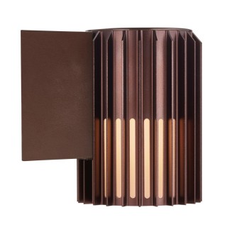 Aludra | Applique murale | Seaside marron metallise