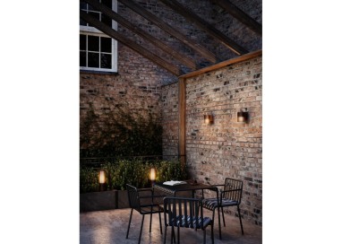 Aludra 45 | Potelet | Seaside marron metallise