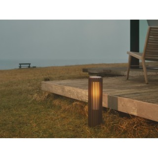 Aludra 45 | Potelet | Seaside marron metallise