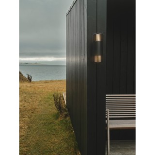 Aludra Double | Applique murale | Seaside noir
