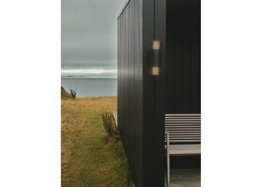 Aludra Double | Applique murale | Seaside noir