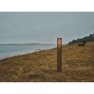 Aludra 95 | Potelet | Seaside marron metallise