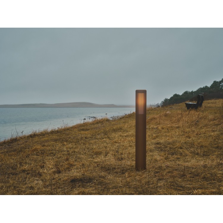 Aludra 95 | Potelet | Seaside marron metallise