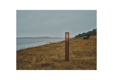 Aludra 95 | Potelet | Seaside marron metallise