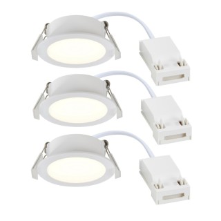 Olea 3-Kit | Spot encastré | Blanc