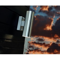 Nordlux Tin Applique extérieure Acier inoxydable