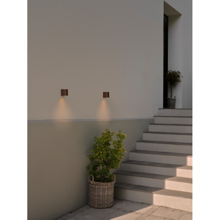 Dion Single | Applique murale | Couleur rouille