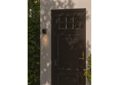 Nico Square | Applique murale | Noir
