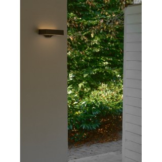 Monay Square Solar | Applique murale | Noir