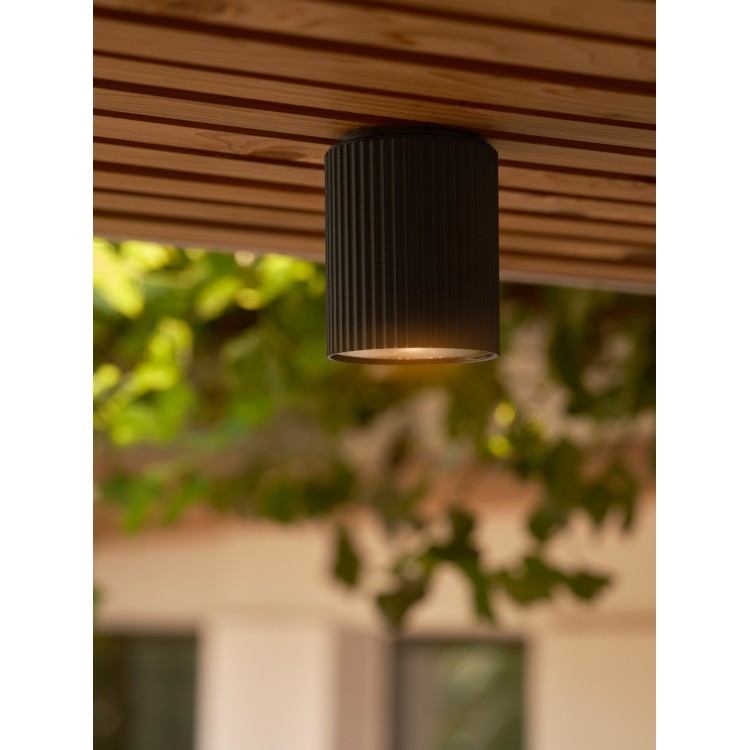 Kyklop Ripple | Plafonnier | Noir