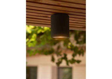 Kyklop Ripple | Plafonnier | Noir