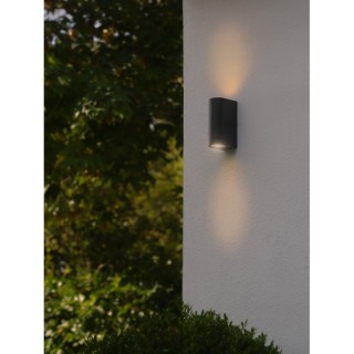 Dion Double | Applique murale | Noir
