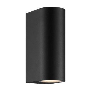 Dion Double | Applique murale | Noir