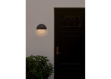 Scorpius Maxi Round | Applique murale | Noir