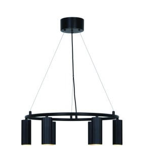 Vico chandelier | Suspension | Noir