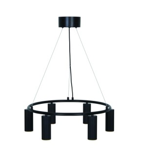 Vico chandelier | Suspension | Noir