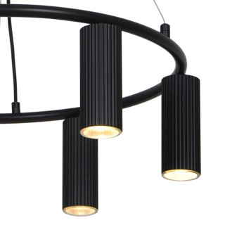 Vico chandelier | Suspension | Noir