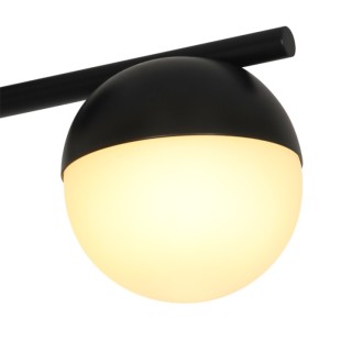 Contina | Plafonnier | Noir