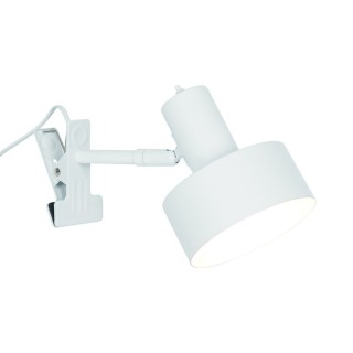 Matis | Luminaire à pince | Blanc