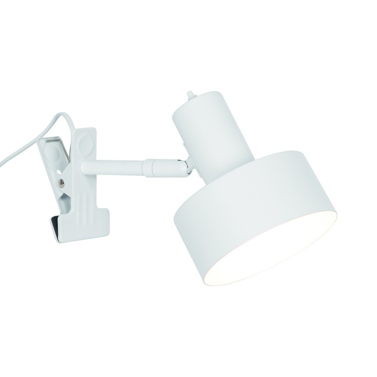 Matis | Luminaire à pince | Blanc