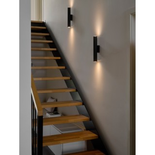 Vico long | Applique murale | Noir