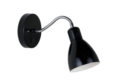 Cyclone Flex | Applique murale | Noir
