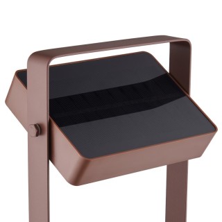 Saulio Solar | Luminaire nomade | Marron