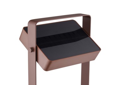 Saulio Solar | Luminaire nomade | Marron
