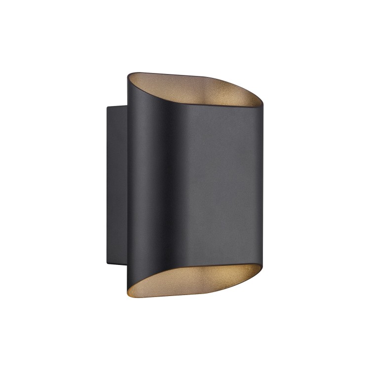 Nico 22 Round Maxi | Applique murale | Noir