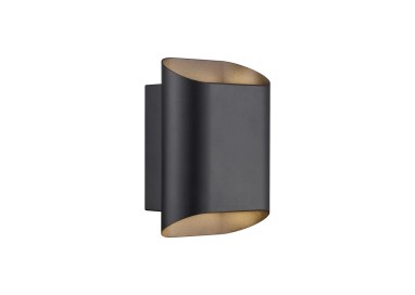 Nico 22 Round Maxi | Applique murale | Noir