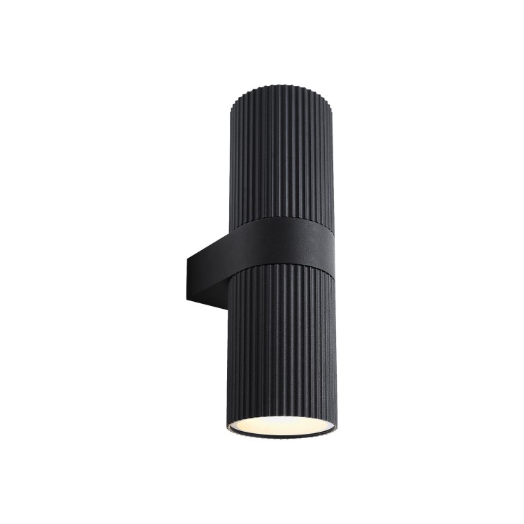 Kyklop Ripple Maxi | Applique murale | Noir
