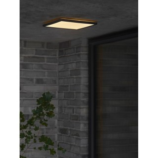 Oja 29 Outdoor Square | Plafonnier | Noir