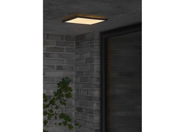 Oja 29 Outdoor Square | Plafonnier | Noir