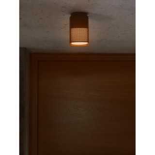 Sidara | Plafonnier | Seaside marron metallise