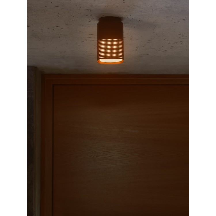 Sidara | Plafonnier | Seaside marron metallise