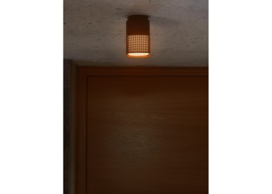 Sidara | Plafonnier | Seaside marron metallise