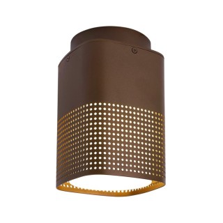 Sidara | Plafonnier | Seaside marron metallise