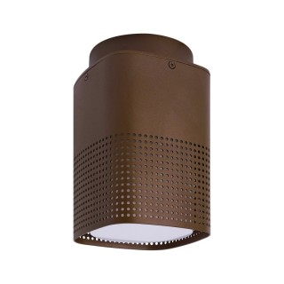 Sidara | Plafonnier | Seaside marron metallise