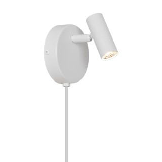 Omari Round | Applique murale | Blanc